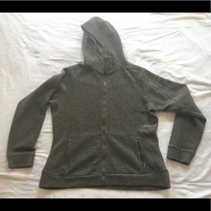 Ibex Merino Wool full zip jacket with hood